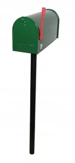 Pevný stĺpik / noha pre US-MAIL box so sadou skrutiek na upevnenie boxu
