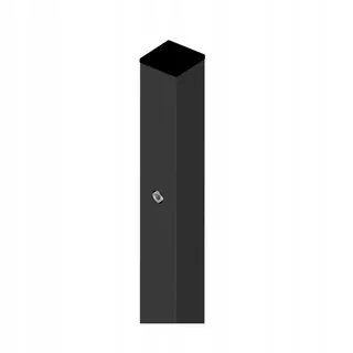 Gateway Post 10 x 10 x 220 cm Black Me