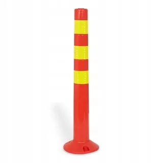 Dopravný stĺpik, parkovacie 75cm reflexné