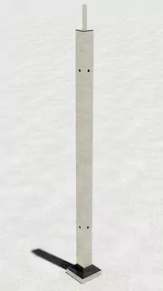 Non-NZ N profile Satin 2x2xm8 Sklenené Kľučky