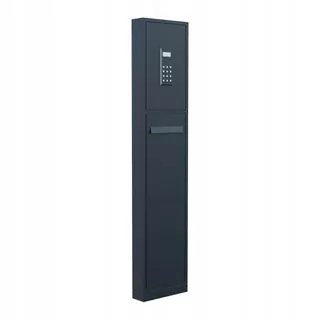 Plotový stĺpik multifunkčný 10 × 33 × 155 cm RAL7016