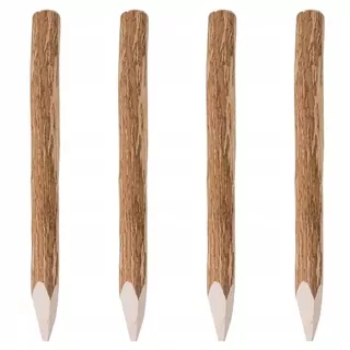 Fencing Posts, špicaté, 4 ks, Hazel