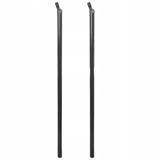 Podperné stĺpiky pre plot z pletiva, 2 ks, 115 cm