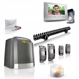 Somfy disk pre posuvné brány + video telefón