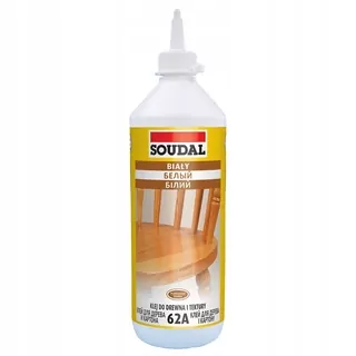 Soudal Lepidlo na drevo 62 A biela 250 ml