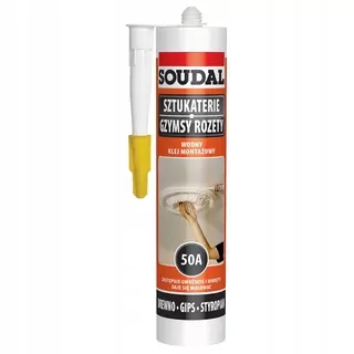Soudal Montážne lepidlo 50 A na omietku 280 ml