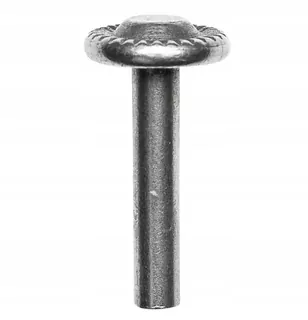 Oceľový dekoratívny nit fi6 mm x H40mm x fi19mm (10ks)