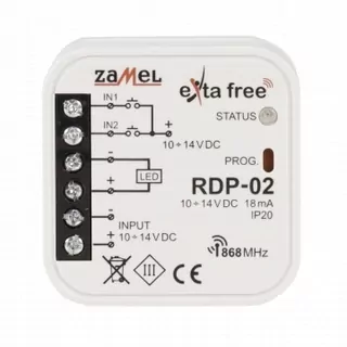 Jednofarebný LED ovládač Typ: RDP-02