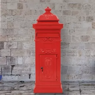 Poštová schránka - Stojacia box na zozname vintage štýlu