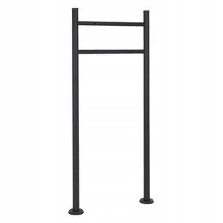 Poštová schránka - Rack pre schránky 120 cm čiernej ocele