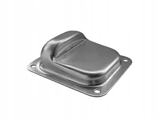 Zarážka pre krídlové brány 120 × 100 × 42mm, Zn