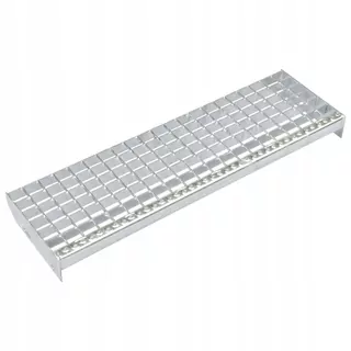 Stupeň 4 kusy lisovaná oceľ 600x240 mm