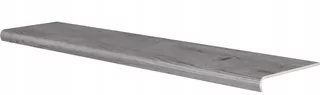 V-tvar stopky na schodoch 120x30 Corton Grigio