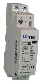 Modulárny stýkač EBS6CH 1P 20 A 2NO LCTEC