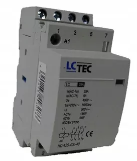 Modulárny stýkač EBS6CH 2P 25 A 4NO LCTEC