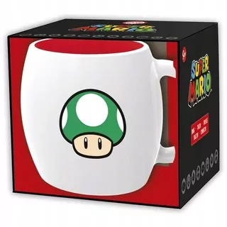 Super Mario - Keramický hrnček 380ml (biely)