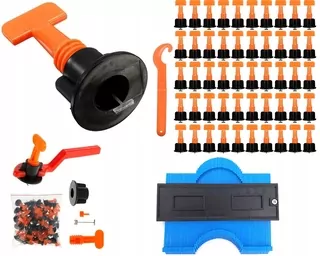 Samonivelačný systém pre dlaždice + šablóna MEGA DIY KIT
