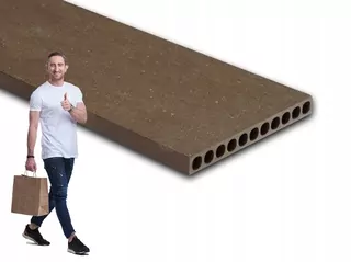 Kompozitné oplotenie 15 × 140 x MB WPC WINFLOOR ŠKRATKOVANÉ