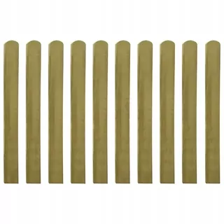 30 impregnovaných drevených plotov, 100 cm