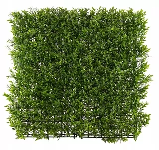 Umelý hedžový panel Zelená inula hustá rohož