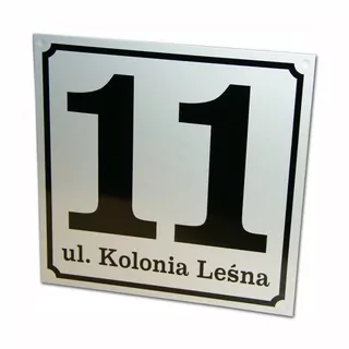 Číslo na dom - Adresa array Dom číslo 40 × 40 cm rôzne vzory