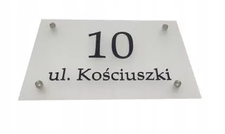 3D tabuľka na dom 40 × 30 cm