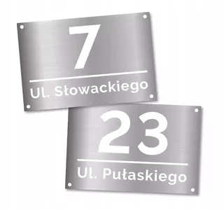 Domovská tabela/adresa