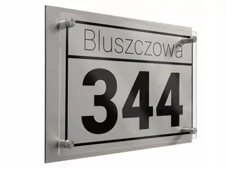 Číslo na dom - 3D Dibond 3X32X21 Address Table Mnohé konštrukcie
