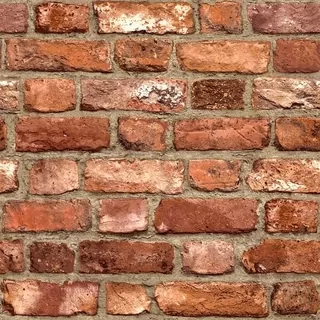 Fototapeta - 3D tapety tehlové červené kamenné starý sten 3D efekt