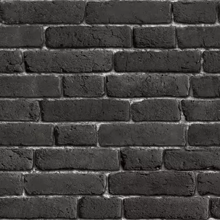 Fototapeta - Tapeta Brick Black Stone Wall Rovnako ako 3D UGEPA J30109
