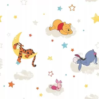 Fototapeta - Tapety pre deti Winnie the Pooh hviezdy Tiger