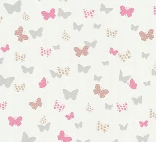 Fototapeta - Wallpaper Detské tapety pastelové motýle motýle
