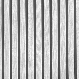 Tapeta 3D Lamellas Wood-like Panel Black Grey