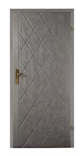 DVERE 80/90 cm ROMBY - ŠEDÉ