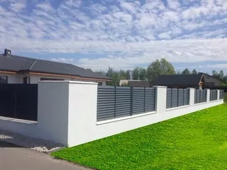 Moderné oplotenie palisády