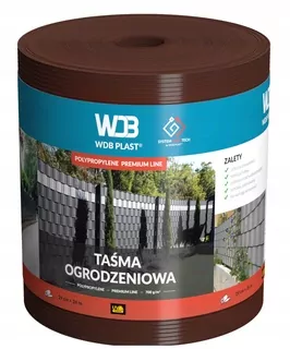WDB PLAST® PREMIUM LINE polypropylénová oplotenia 19cm x 26 m - hrúbka 1,2 [mm]
