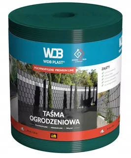 WDB PLAST® PREMIUM LINE polypropylénová oplotenia 19cm x 26 m - hrúbka 1,2 [mm]