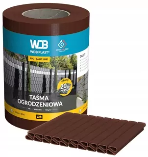 Oplotovacia páska 19cm x 35m wdb plast basic line + 20 klipov zadarmo