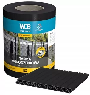 Oplotovacia páska 19cm x 35m wdb plast basic line + 20 klipov zadarmo