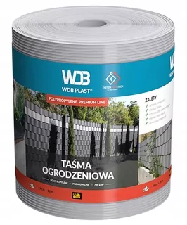 WDB PLAST® PREMIUM LINE polypropylénová oplotenia 19 cm x 26 m - hrúbka 1,2 [mm]