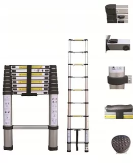 Kormex rebrík 3,5 m hliníkový 9