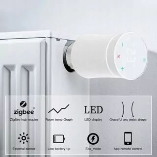 CHYTRÁ WIFI TERMOSTATICKÁ HLAVA ZIGBEE TUYA 3.0