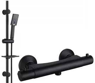 Exponovaný sprchový set Reihe Cubic CUB-ZND-BL