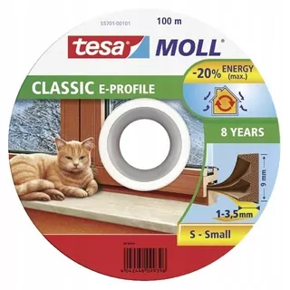 TESA SEAL BROWN E - 100 metrov 9 mm TESA