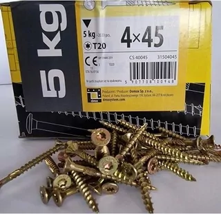 TESÁRSKE SKRUTKY NA DREVO 4x45 KUŽELOVÉ 5kg!!!