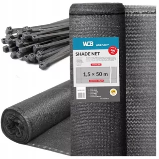 Maskácia tieňovacia sieťka 90% sivá 1,5 × 50 140 g