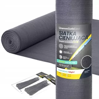 Tieňovacia sieť s vnútorným vláknom 140g/m2 1,5 × 50m
