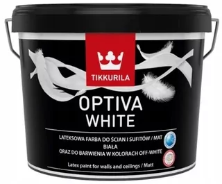 Latexová farba na steny Tikkurila 9 l biela matná