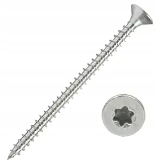 Skrutky, šróby - Torx kužeľový skrutka 80 mm 21pcs. EF47