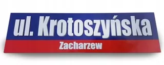 Číslo na dom - Reflexné tabule !!! s názvom Street Mega Choice